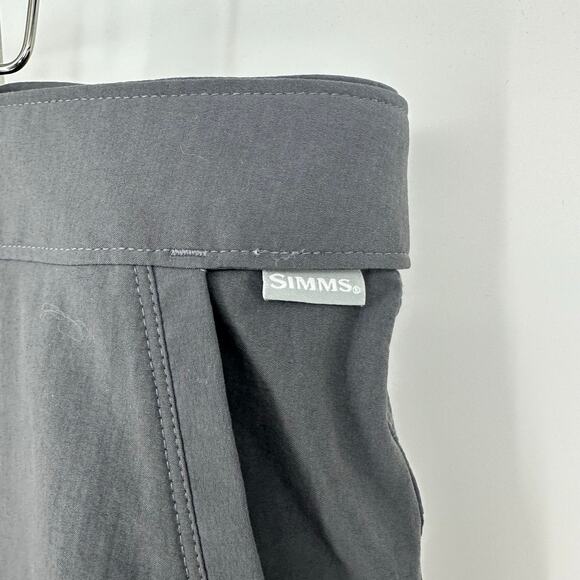 Simms Men’s 2X Guide Fishing Pants in Slate Gray Quick Dry Nylon Outdoor - Picture 5 of 10
